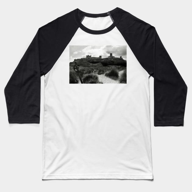 Bamburgh Castle, Northumberland, UK Baseball T-Shirt by richflintphoto